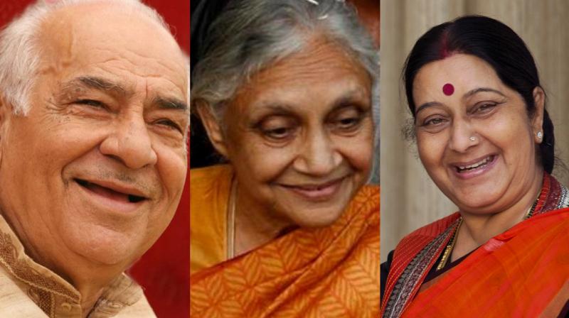 Swaraj, Sheila Dikshit, Madan Lal Khurana: Within a year, Delhi loses 3 former CMs