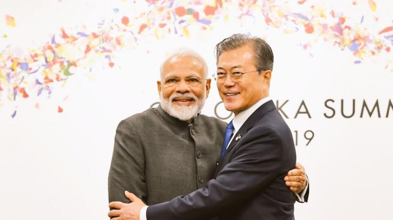 G-20 Summit: Modi meets South Korean Prez Moon, discusses ways to enhance trade ties