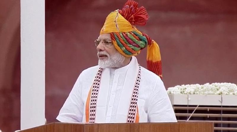 One nation, one Constitution spirit has become a reality: PM in I-Day speech