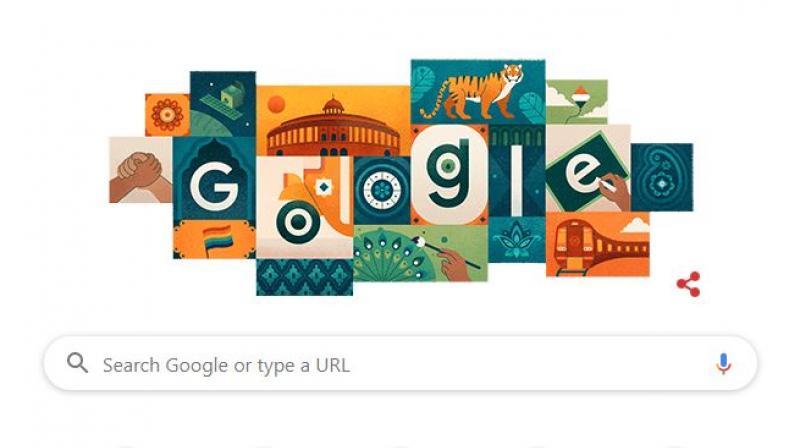 Google wishes India 73 years of Independence with historic doodle