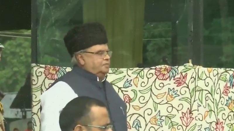 J&K Guv unfurls tricolour in Srinagar, says regional identity not at stake