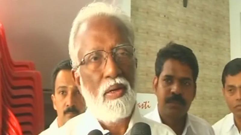 Speaking to the media in Kochi, the BJP leader said, Social Democratic Party of India (SDPI) and Popular Front of India (PFI) activists are getting strengthened day by day with the help of Communist Party of India (Marxist). We will take this up at the national level and push Centre to interfere in the matter. (Photo: ANI)