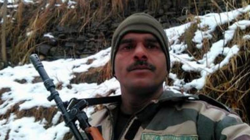 BSF constable Tej Bahadur Yadav. (Photo: Facebook)