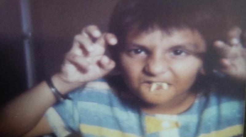 Ranveer Singh shares his naughty childhood picture; see