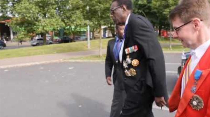 The exiled monarch of Rwanda King Kigeli V (Photo: Video grab)