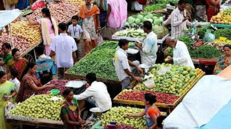 Retail inflation has picked up in October to a seven-month high, driven by faster rise in prices of food, fuel and housing.
