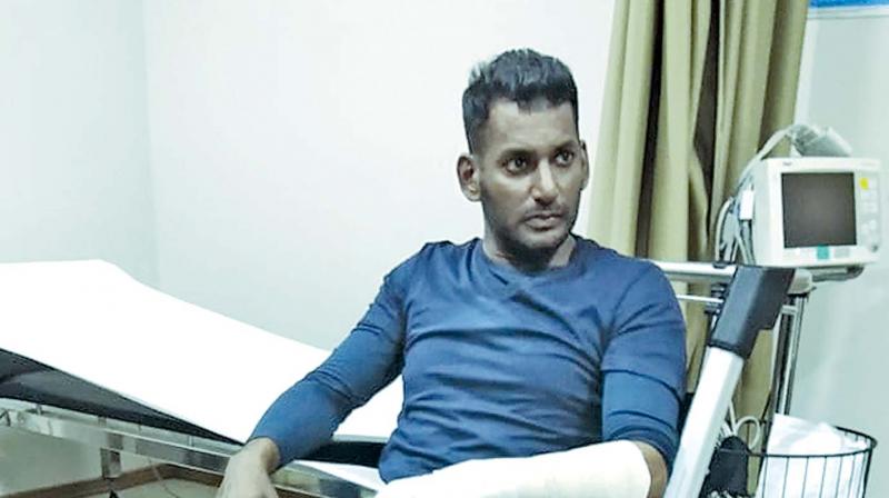 Vishal severely injured in Turkey shoot