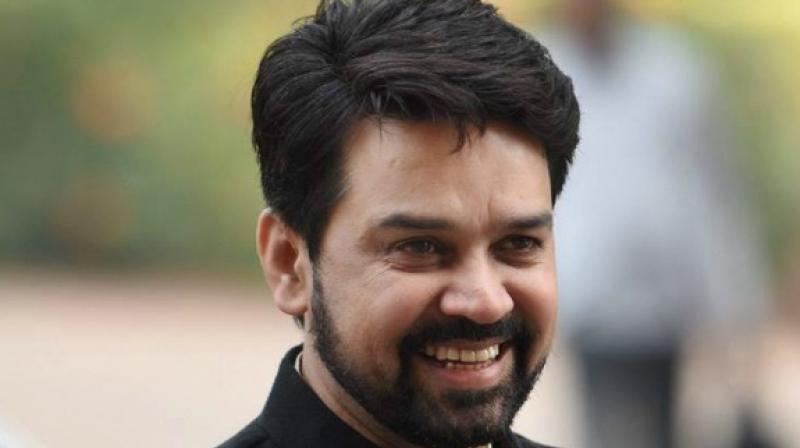 BCCI president Anurag Thakur was made chairman of the Development Committee of ICC which also automatically makes him a part of the powerful Finance & Commercial Affairs committee. (Photo: AFP)