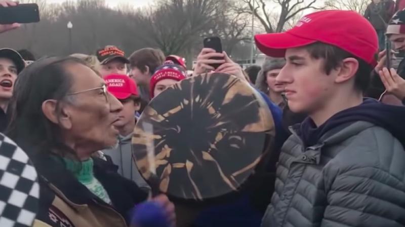 US teen, who had face-off with native american, sues CNN for 275 million dollars