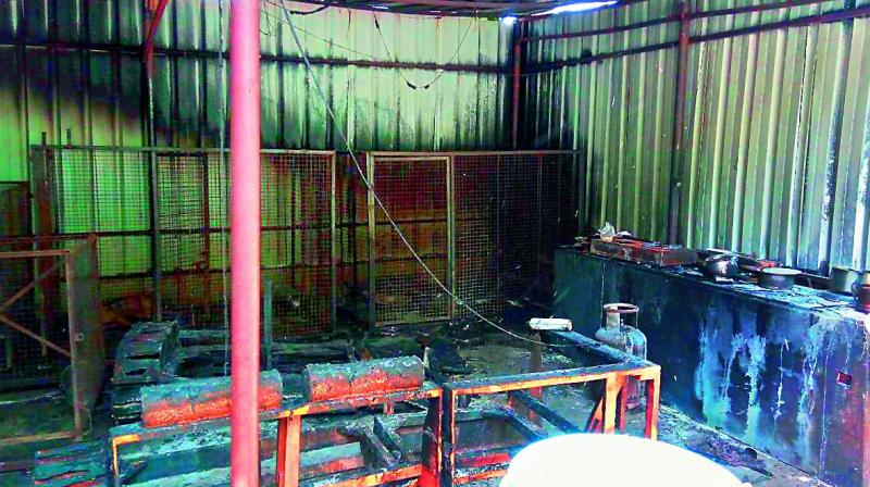 Hyderabad: Six dogs die in kennel fire
