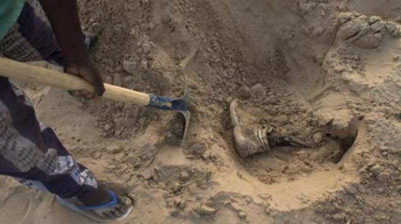 10 workers buried alive under mound of mud in Telangana