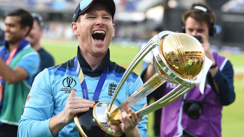 Eoin Morgan not happy with the way England was declared World Cup winner