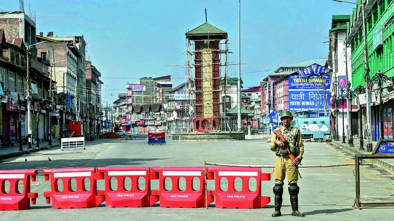 Curbs in Srinagar to block protests