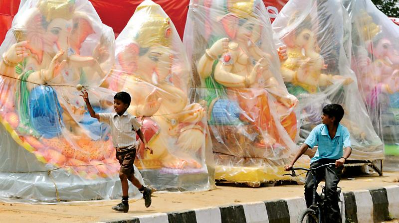 Ganesha idols: Pottery Town output down 80 per cent