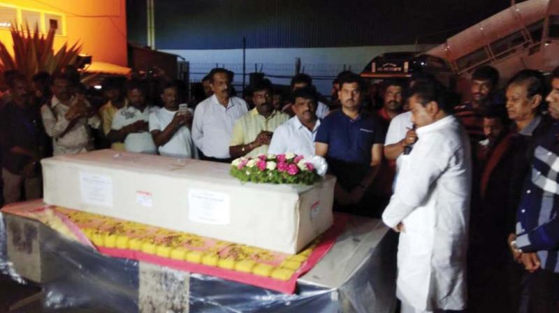 Bengaluru: Grief as Colombo blast victims come home