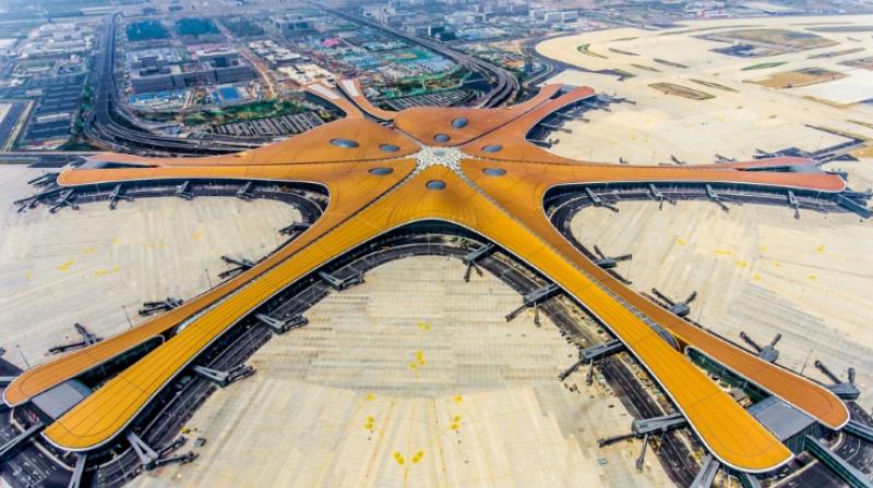 Beijing\s starfish-shaped Daxing airport opened By Xi Jinping