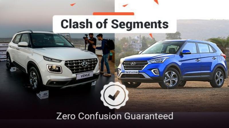 Hyundai Venue vs Hyundai Creta: Clash of segments