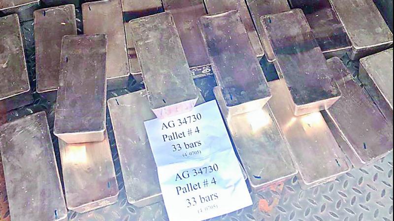 Ratnakar Bank Limitedâ€™s 10 tonnes of silver seized in Bowenpally
