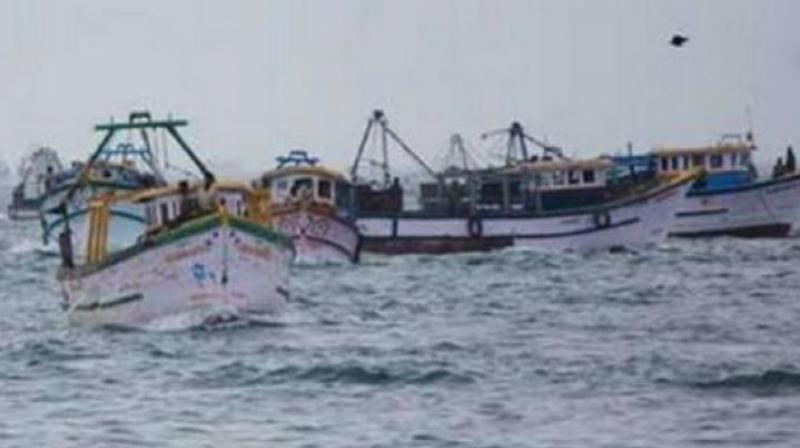 Two fishing boats were brought to the shore while the search for two other boats is still on. (Representational Image)