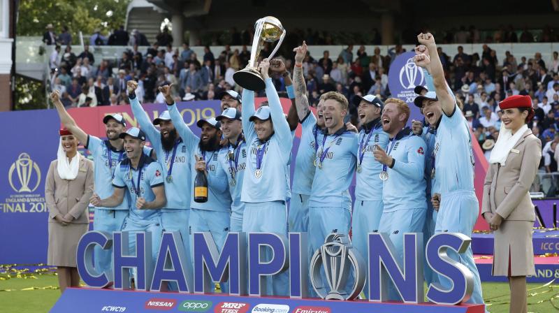 Sports fraternity wishes England for winning their 1st cricket world cup trophy