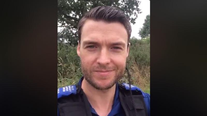 Officer Rich Heaths video on driving drew in a volley of comments on women admirers (Photo: Facebook)