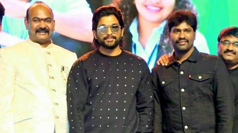 Allu Arjun was recently the chief guest at the music launch of Lovers Day, the dubbed version of a Malayalam film starring wink girl Priya Prakash Varrier.