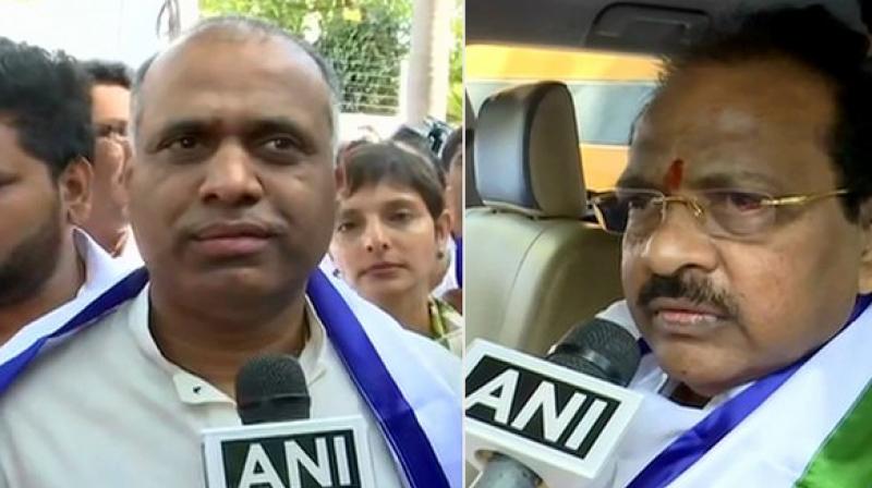 Thota Narasimham, P Vara Prasad join YSRCP