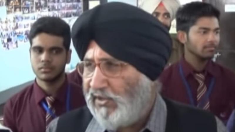 In a statement in Chandigarh, former Education Minister Daljit Singh Cheema said the new chapters, which were released online, had \numerous mistakes and factual errors\. (Photo: File)