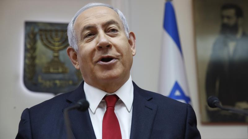 Netanyahu has until October to face a pre-trial hearing after Attorney General Avichai Mandelblit announced in February his intention to indict the leader. (Photo:AP)