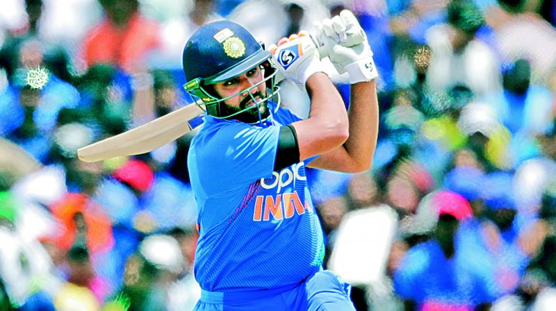 Rohit Sharma whips West Indies