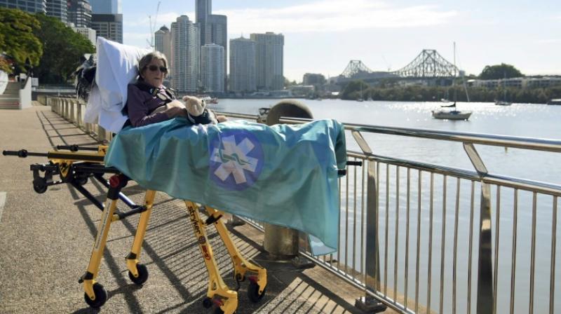 Australian ambulance to grant patients\ dying wishes