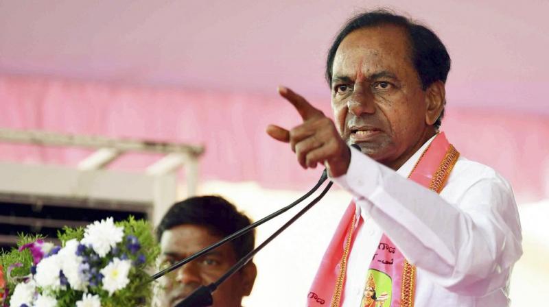 Telangana Chief Minister KCR\s office complaints about \fake audio clip\