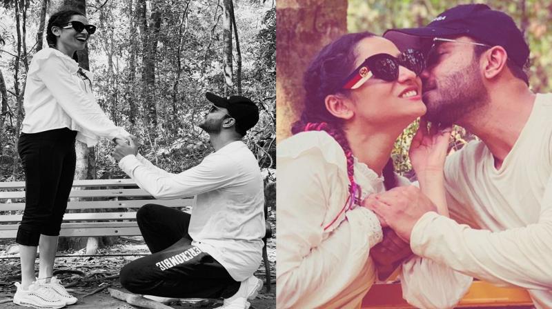 Ankita Lokhande\s boyfriend Vicky Jain proposes her and the actress has this reply