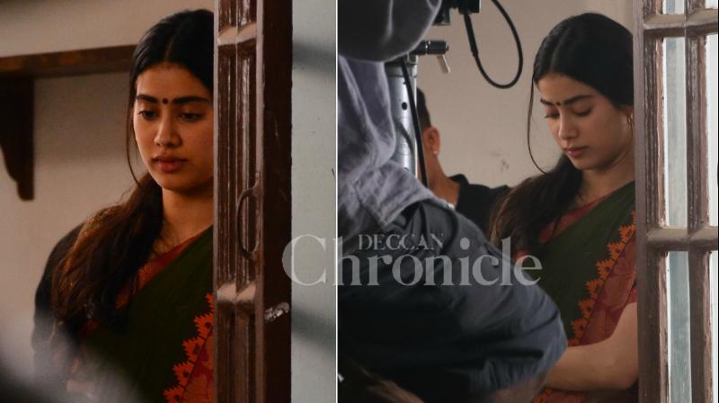 Back to the grind! Janhvi Kapoor resumes shooting for Dhadak, see pics
