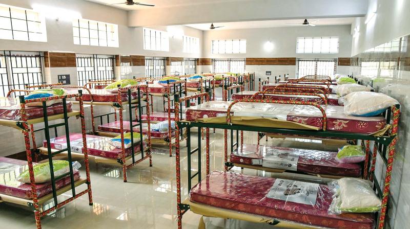 Dormitory facility at Tiruchy Government hospital
