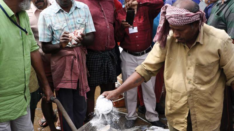 Decayed fish brought from Odisha seized at Thrissur railway station