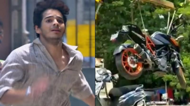 No mercy! Ishaan Khatter gets punished for breaking traffic rule; watch viral video