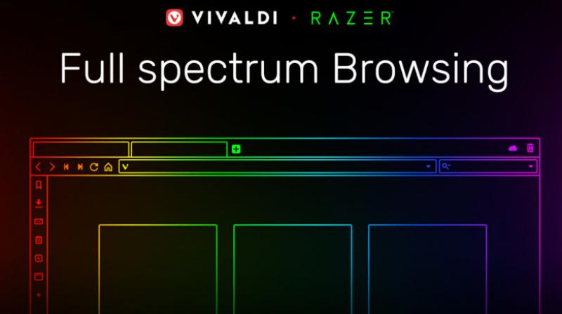 Vivaldi browser enables Razer Chroma
