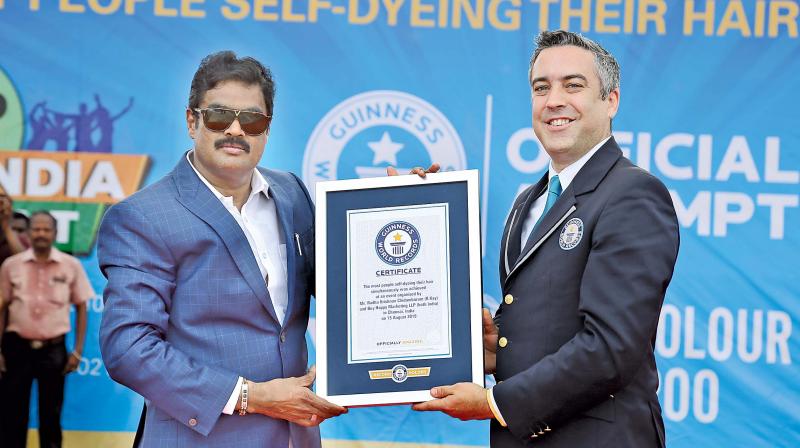 Actor RK enters Guinness World Record