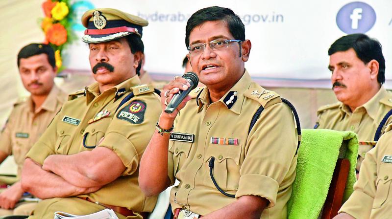 Murders, rapes, robberies and burglaries have seen almost a 50 per cent drop since the last two years,â€ said Srinivasa Rao. (Photo: DC)