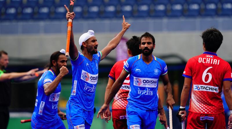 Mandeep hat-trick helps India beat Japan 6-3 and reach final in Olympic Test Event