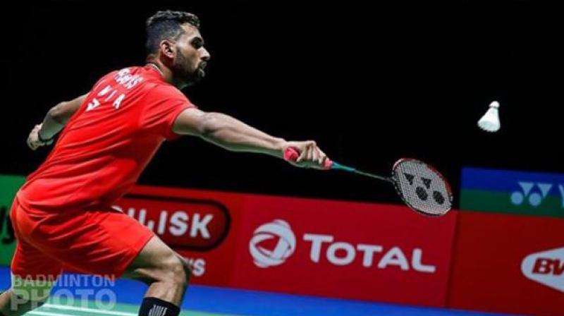 Prannoy moves into the third round having bested Chinas Lin Dan and Finlands Eetu Heino. (Photo: BAI Media)