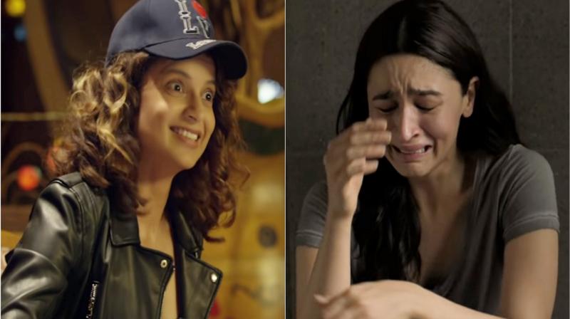 Kangana Ranaut feels \embarrassed\ about being compared to Alia Bhatt; read statement