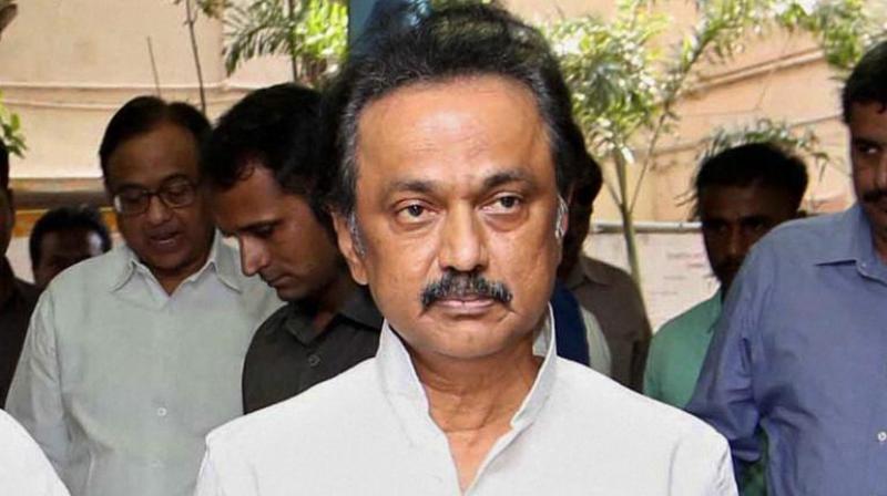 DMK working President MK Stalin also mocked Panneerselvam for agreeing to an Inquiry Commission after having demanded a CBI probe into the death of Jayalalithaa. (Photo: PTI/File)