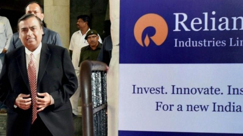 Reliance Industries or RIL chairman Mukesh Ambani at an AGM in Mumbai. (Photo: PTI)