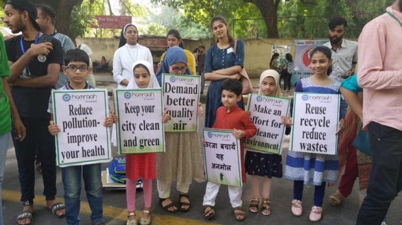 Children convey hard-hitting message this World Environment Day