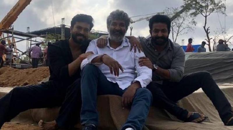 This is what SS Rajamouli and team of RRR are shooting in Bulgaria