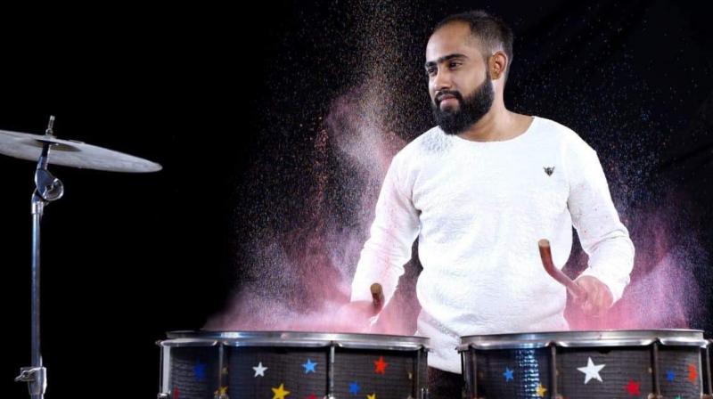 Kutchi rockstar Soyam Ladka is set to surprise with his very own designed drum