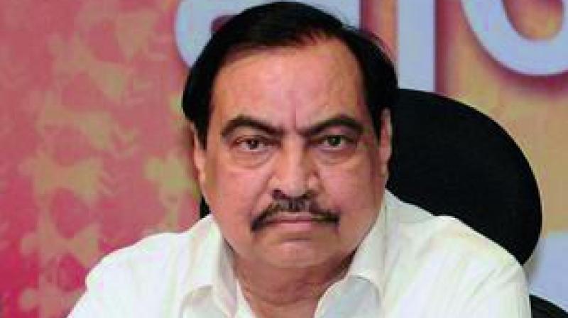 NCP chiefâ€™s name not mentioned in case: Eknath Khadse