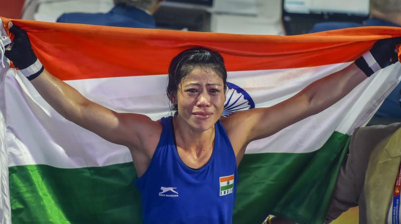 \I have a medal in Olympics (a bronze in 2012), but gold is something I dream for,  said Mary Kom, who had recently clinched her sixth World Boxing Championships gold. (Photo: PTI)